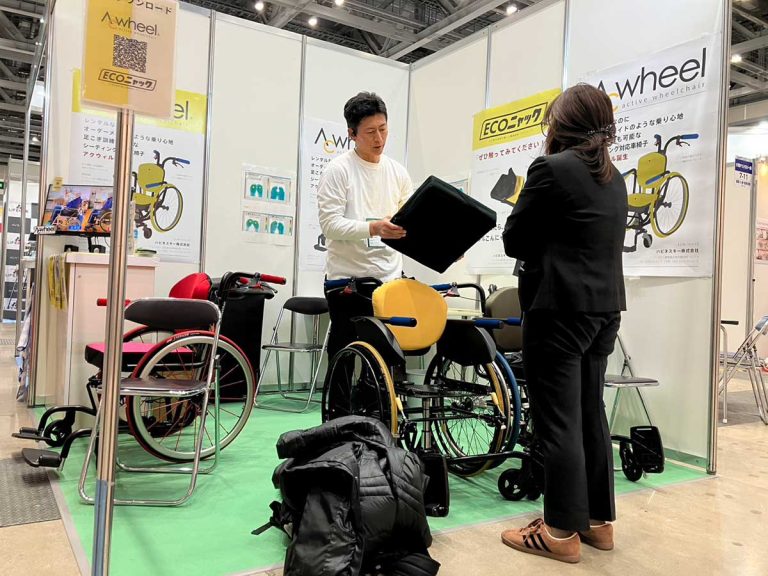 CareTEX東京　AcwheelとECOニャック展示中です