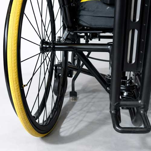 工具を使わずに座面の高さを調整